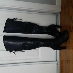 Material Girl tall boots